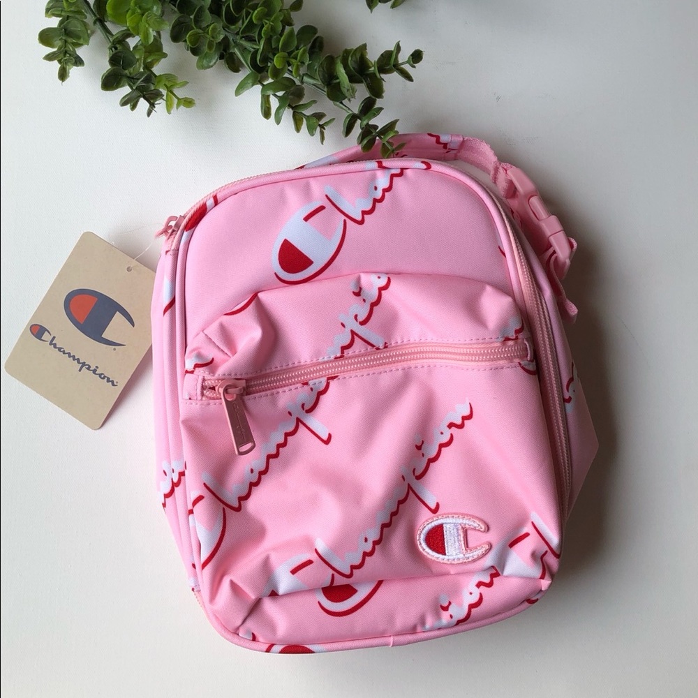 SOLD Champion Supercize Lunch Bag Light Pastel Pink NWT